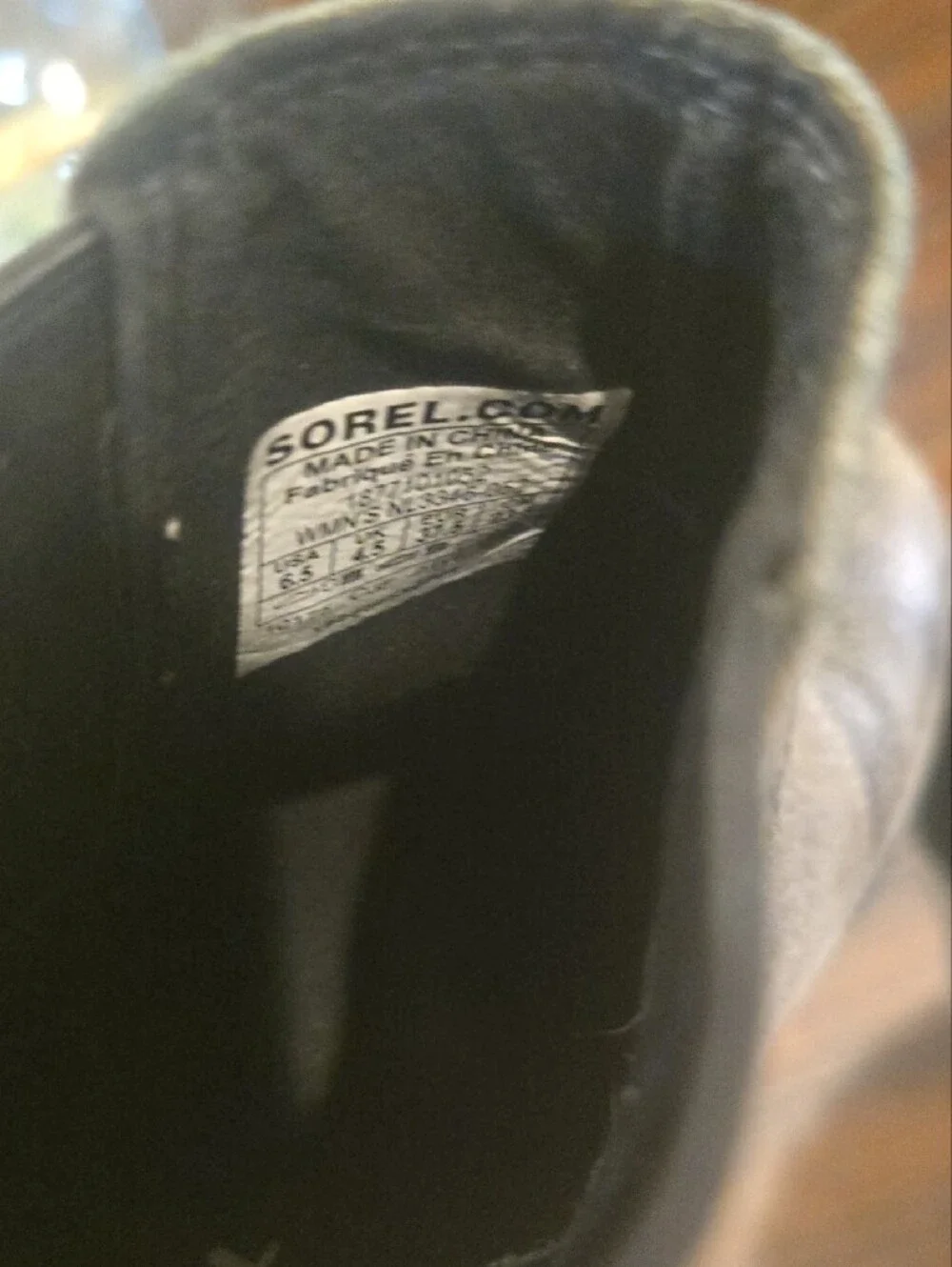 Sorel Womens Wedge Leather Boot 6.5